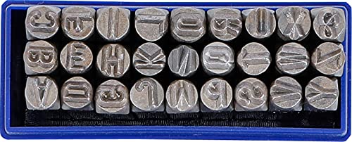 BGS — Jeu de lettres à frapper 6 mm en cassette – Image 2