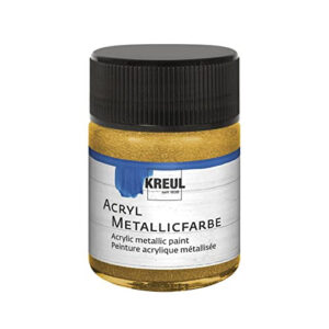KREUL — Peinture acrylique métallisée dorée 50 ml