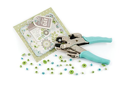 WE R MEMORY KEEPERS Crop-A-Dile — Pince à perforer bleue – Image 4