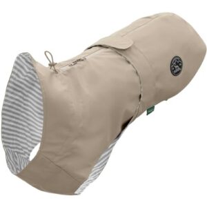 HUNTER Milford — Manteau de pluie pour chien 45 cm taupe