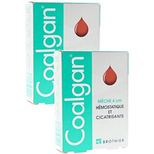 COALGAN — Mèches hémostatiques stériles x5