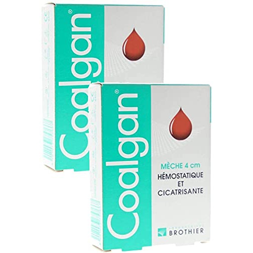 COALGAN — Mèches hémostatiques stériles x5