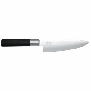 KAI Wasabi — Couteau de chef lame 15 cm noir