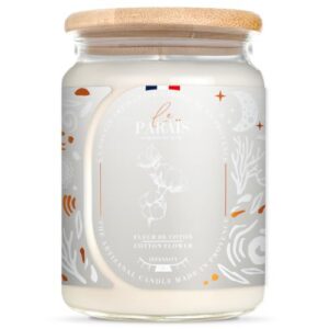 LE PARAÏS — Bougie parfumée Fleur de coton 700 ml