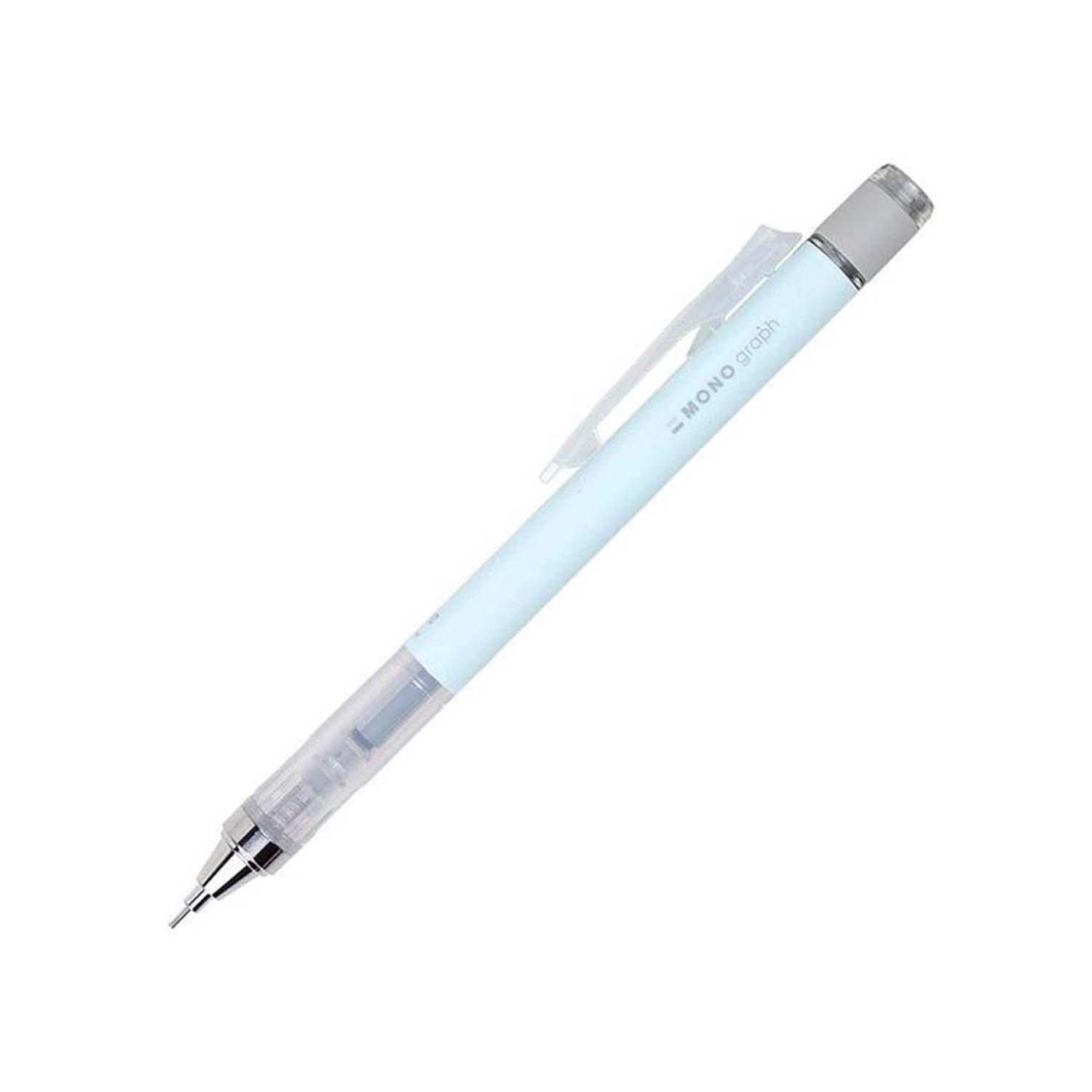 TOMBOW MONO graph — Porte-mine bleu glacier