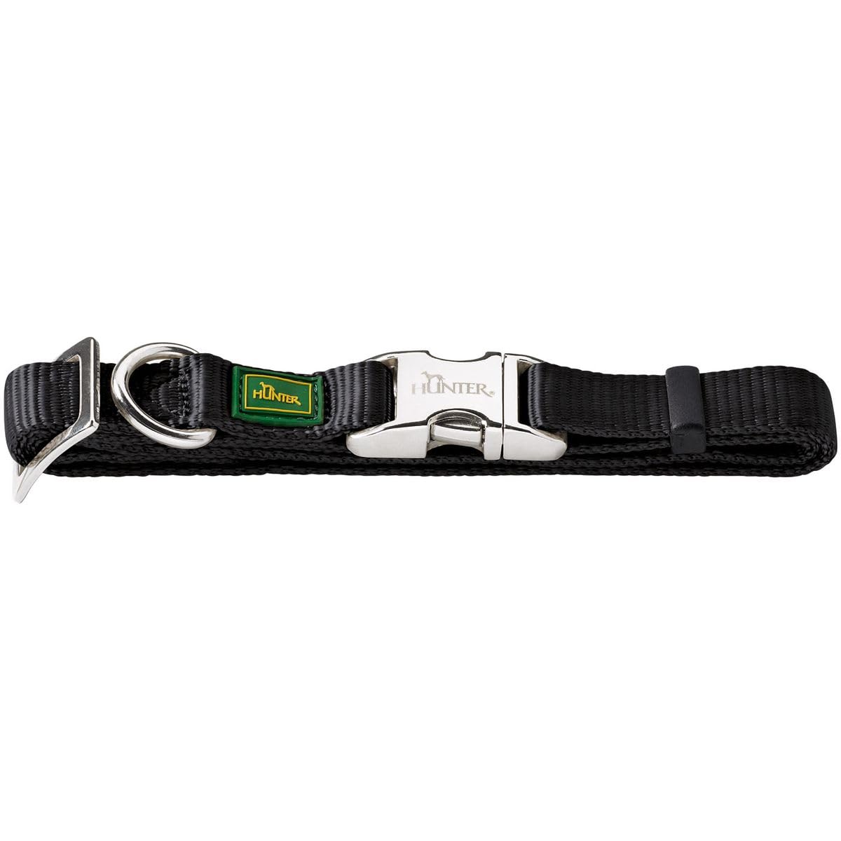 HUNTER Vario Basic — Collier refermable aluminium 45-65 cm noir