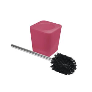 DOUCEUR D'INTÉRIEUR — Brosse WC plastique soft touch framboise