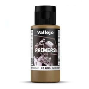VALLEJO — Apprêt polyuréthane pour maquette 60 ml German Green Brown