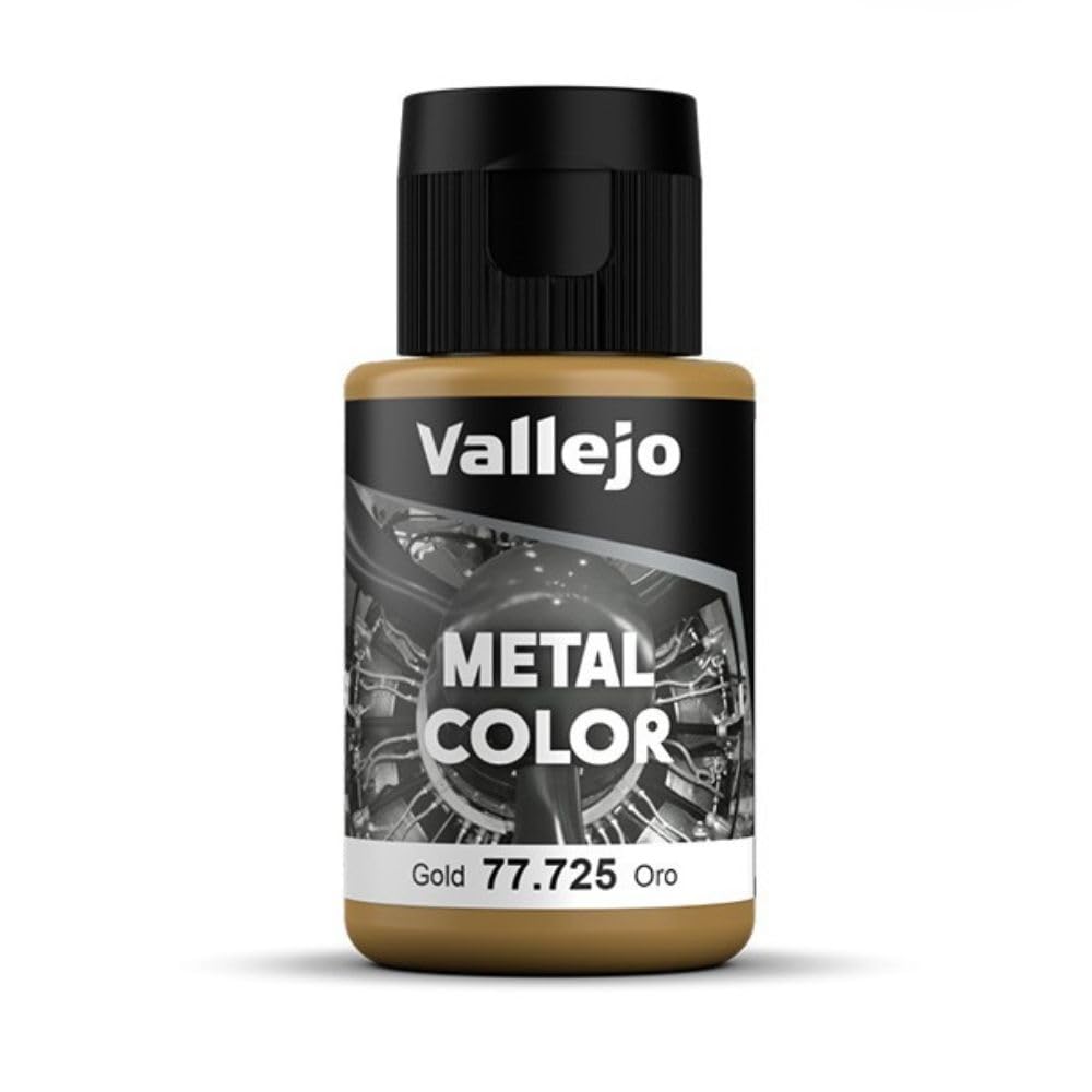 VALLEJO Metal Color — Peinture acrylique or 32 ml