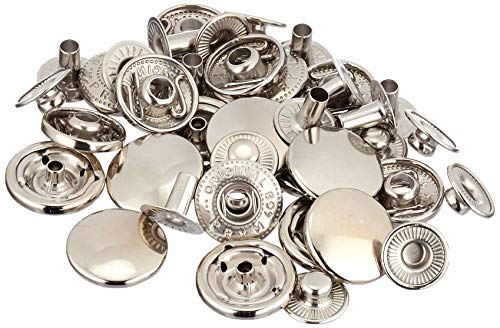 PRYM — Recharges boutons-pression Anorak 15 mm argentés – Image 3