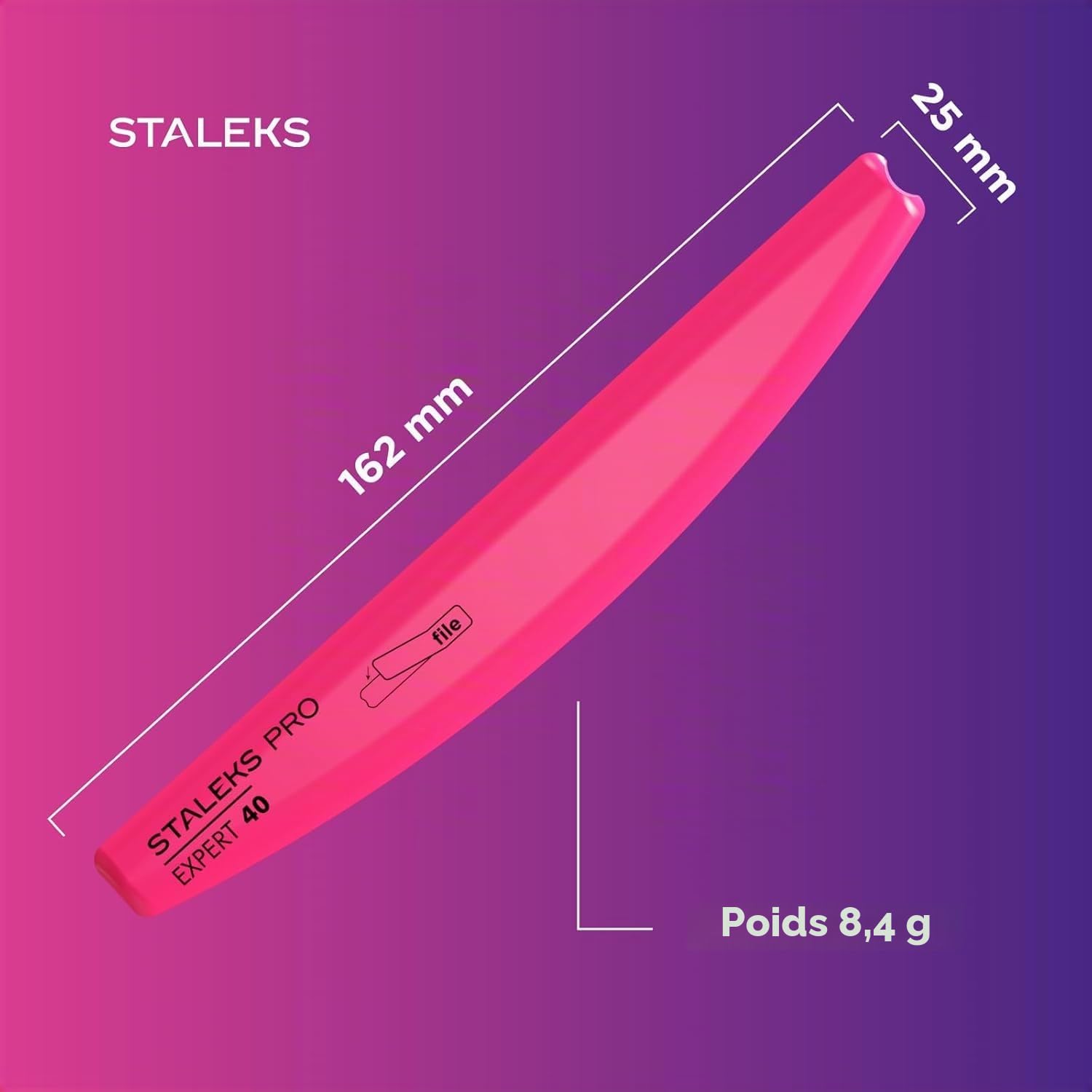 STALEKS PRO Expert SPBE-40 — Support pour lime à ongles – Image 7