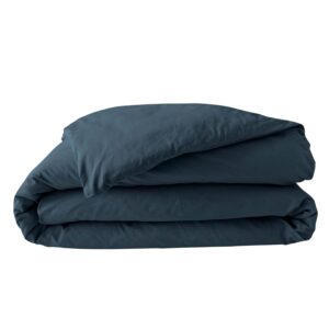 DOUCEUR D'INTÉRIEUR — Housse de couette 260 x 240 cm bleu nuit
