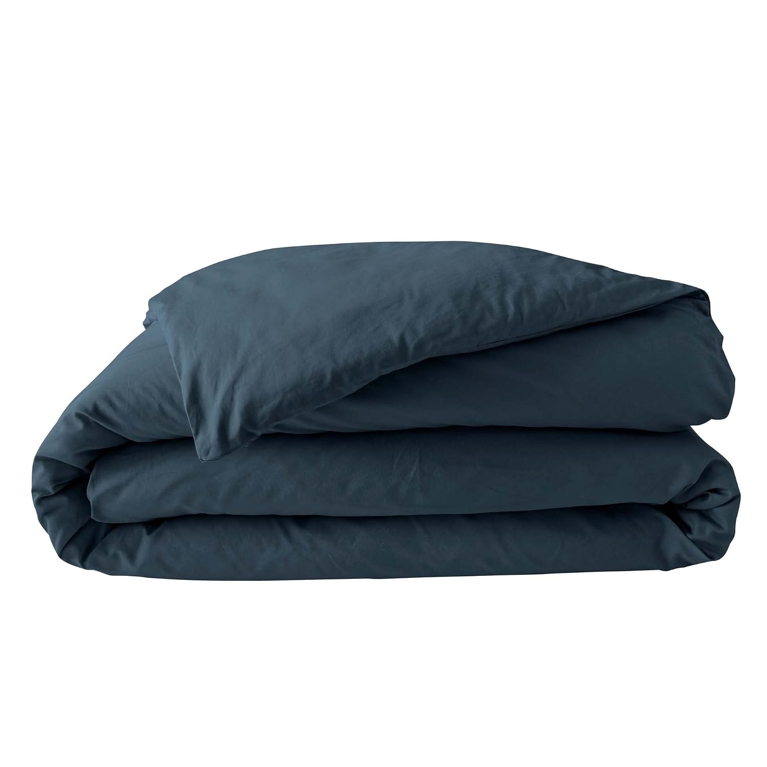 DOUCEUR D'INTÉRIEUR — Housse de couette 260 x 240 cm bleu nuit