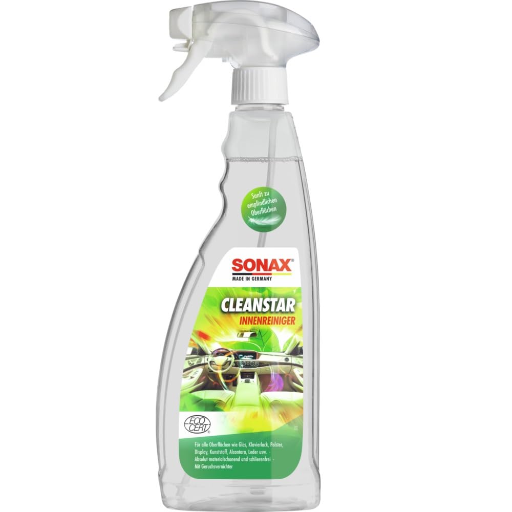 SONAX CleanStar — Nettoyant pour habitacle nébulisateur à ultrasons