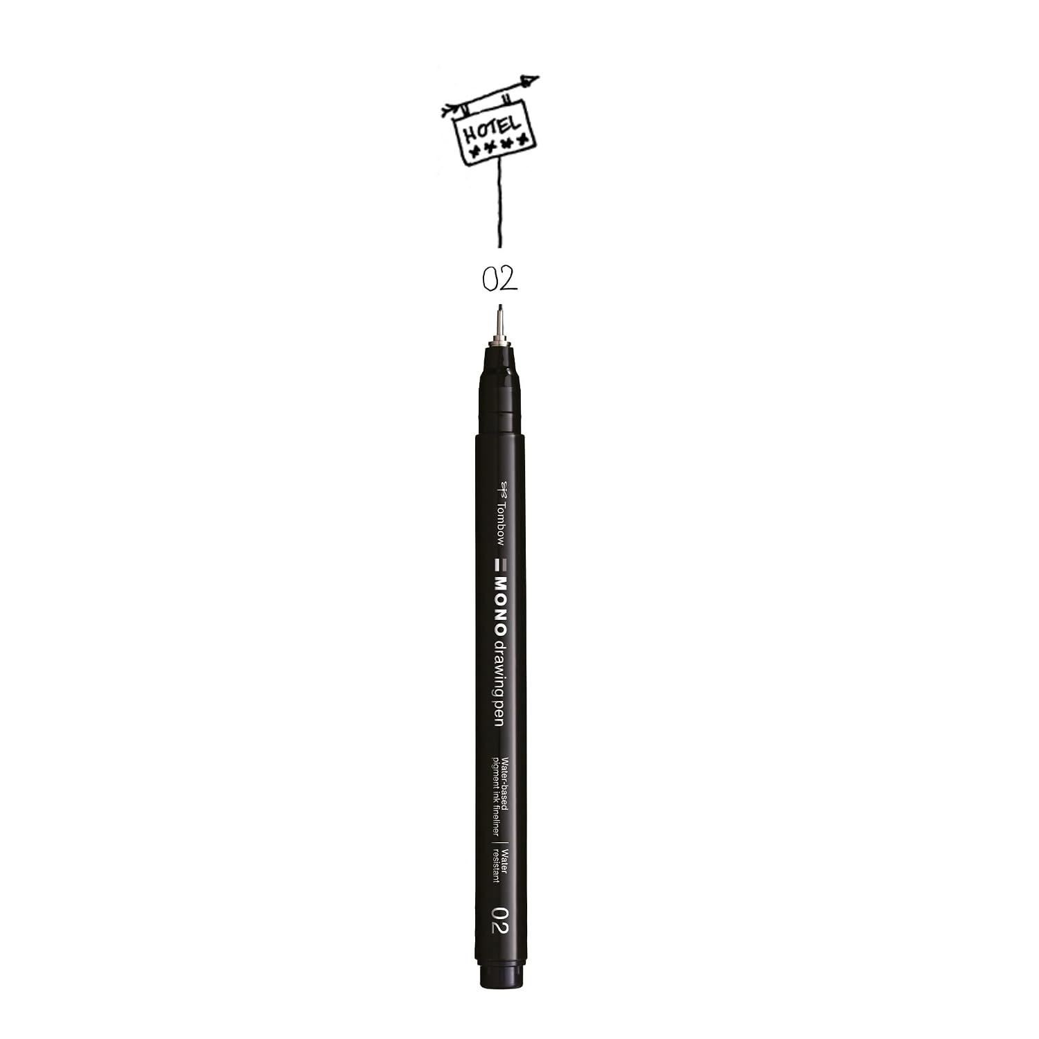 TOMBOW MONO drawing pen — Fineliner noir 0,30 mm