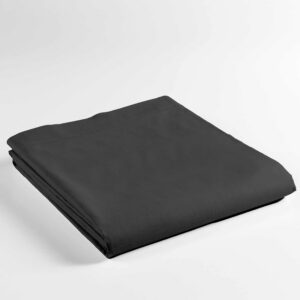 DOUCEUR D'INTÉRIEUR Lina — Drap plat 240 x 300 cm noir
