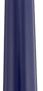 PAPSTAR — Lot de 50 bougies bleu foncé 2,2 x 25 cm