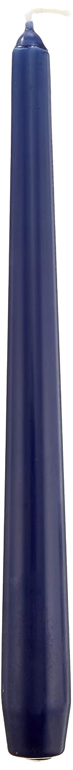 PAPSTAR — Lot de 50 bougies bleu foncé 2,2 x 25 cm
