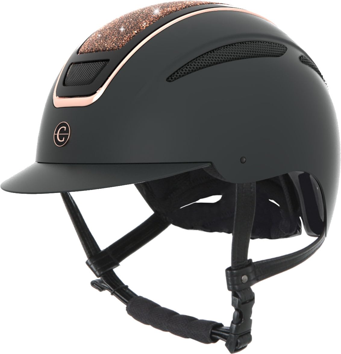 COVALLIERO Elite — Casque d’équitation femme or rose M 56-58 cm