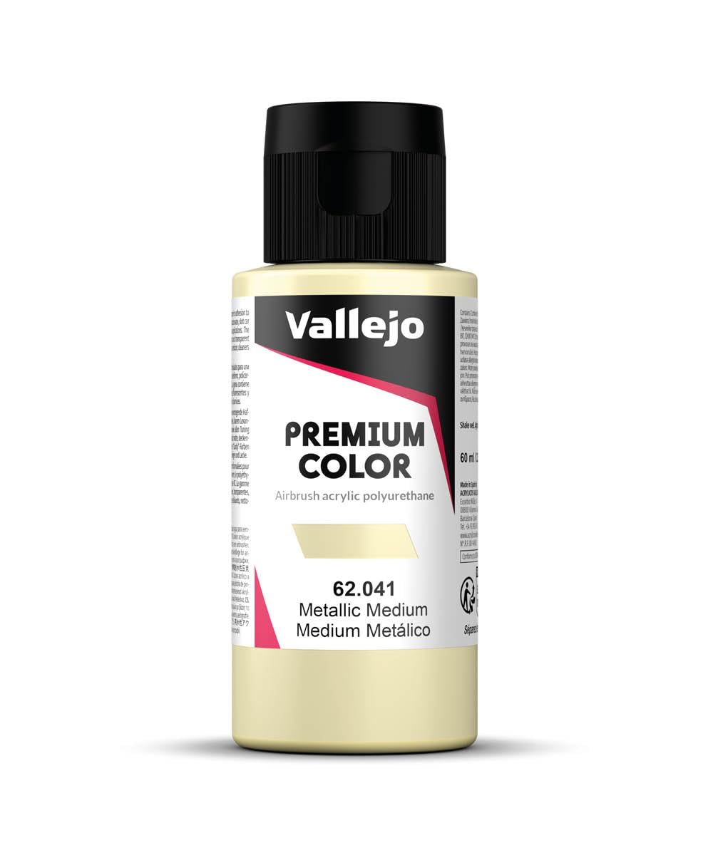 VALLEJO — Peinture Premium 60 ml Metallic Medium