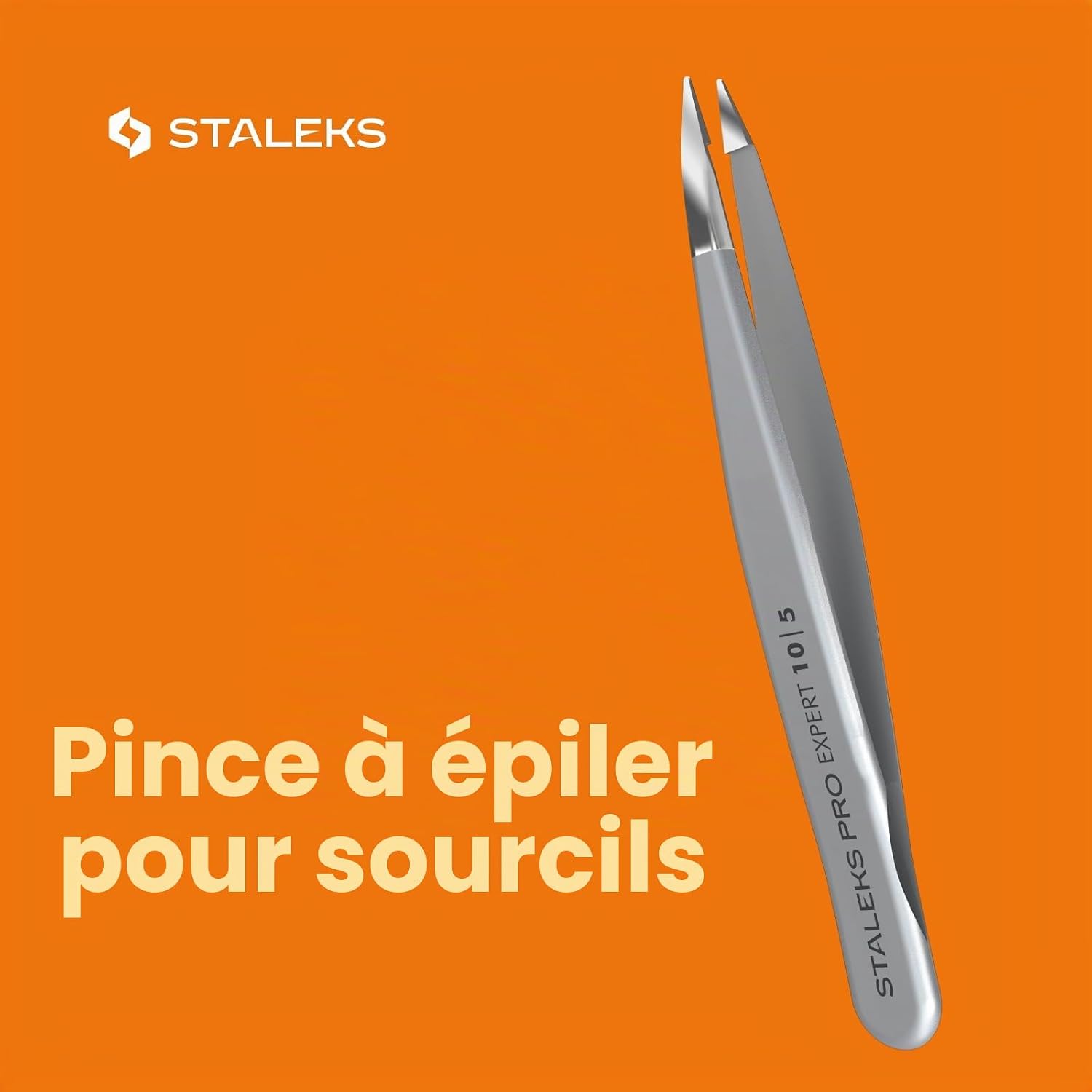 STALEKS PRO Type 5 — Pince à épiler à pointe fine inox – Image 4