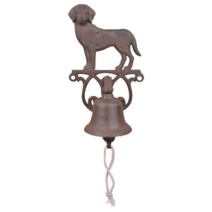 ESSCHERT — Sonnette pour chien rustique en fonte