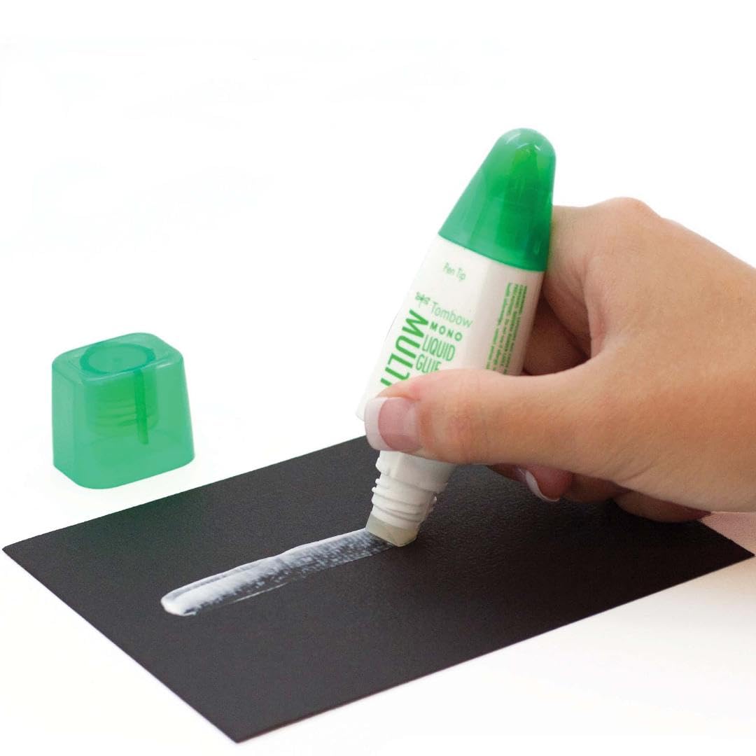 TOMBOW — Colle liquide blanche à 2 pointes 25 ml – Image 8