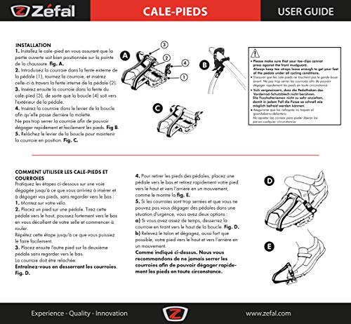 ZÉFAL Christophe — Cale-pieds acier chromé S/M – Image 5
