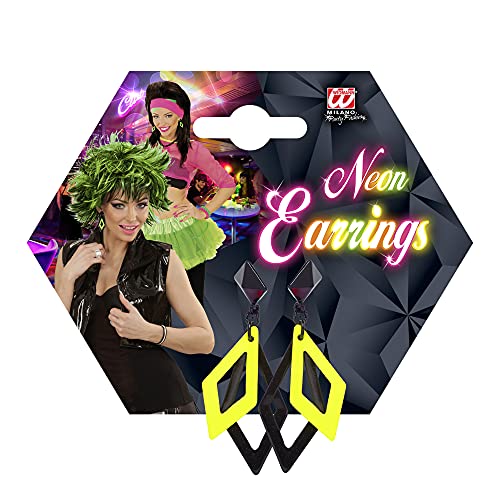 W WIDMANN MILANO Party Fashion — Boucles d'oreilles losanges fluo – Image 2