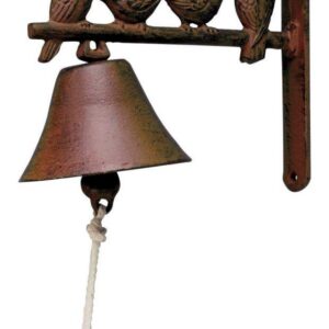 ESSCHERT DESIGN — Cloche décorée pour porte
