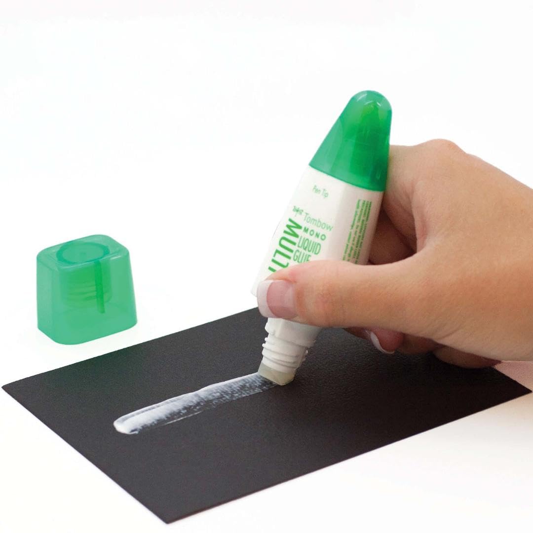 TOMBOW — Colle liquide blanche à 2 pointes 25 ml – Image 3