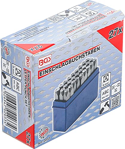 BGS — Jeu de lettres à frapper 6 mm en cassette – Image 5