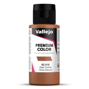 VALLEJO Premium RC — Peinture acrylique Raw Sienna 60 ml
