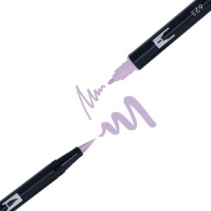Alternative view of TOMBOW ABT — Feutres pinceau à 2 pointes, lot de 6