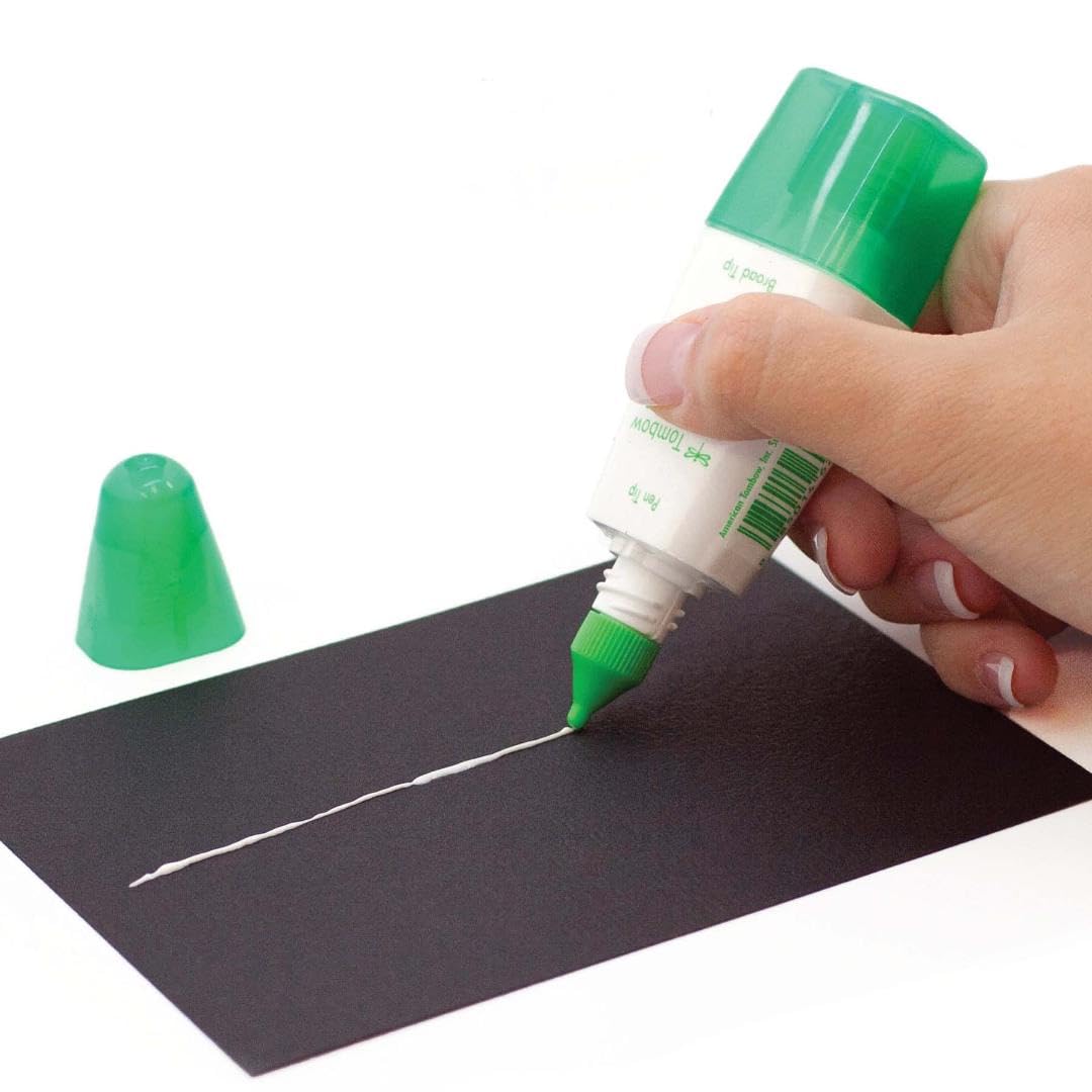 TOMBOW — Colle liquide blanche à 2 pointes 25 ml – Image 7