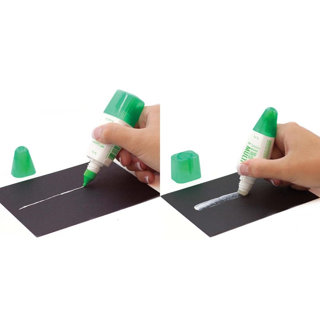 TOMBOW — Colle liquide blanche à 2 pointes 25 ml – Image 5