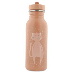 TRIXIE — Gourde enfant en acier inoxydable 500 ml Mrs. Cat
