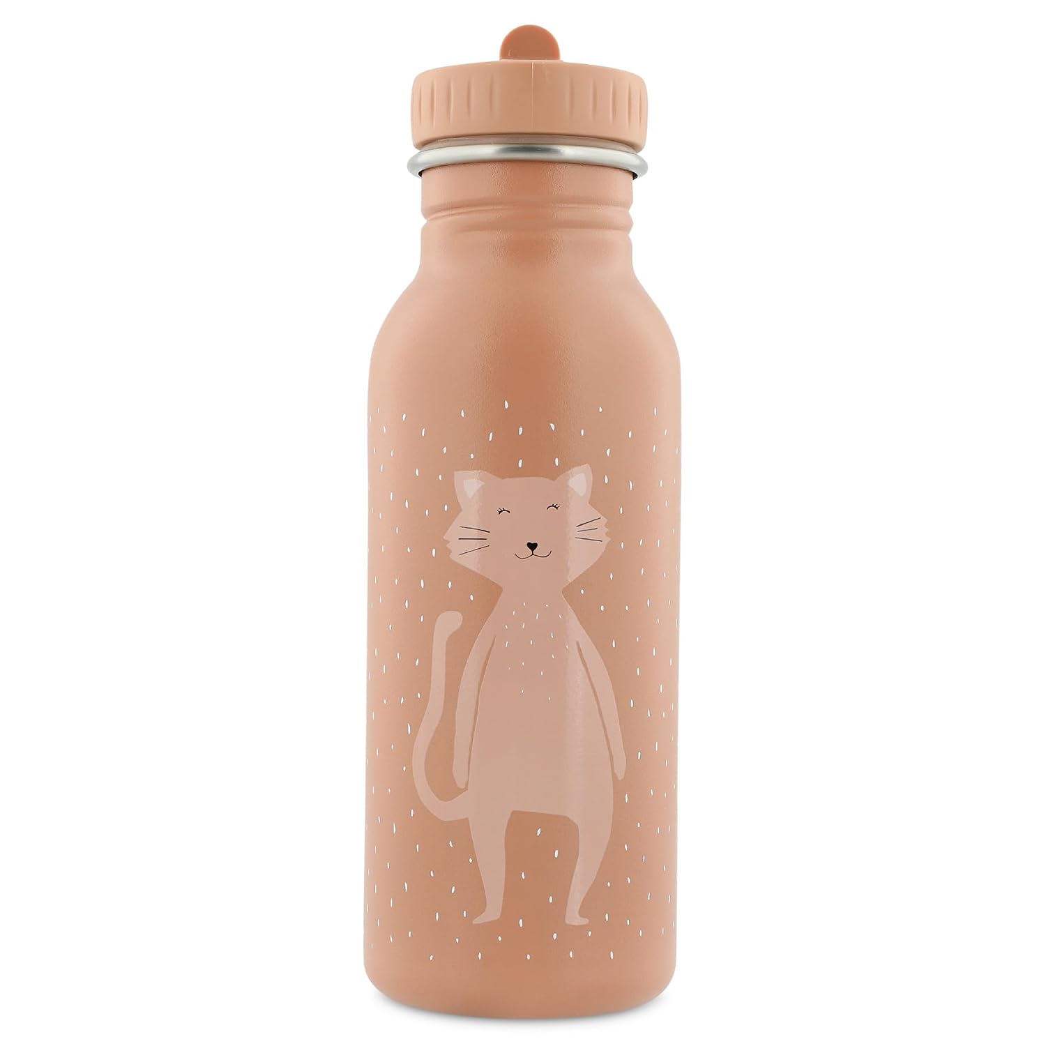TRIXIE — Gourde enfant en acier inoxydable 500 ml Mrs. Cat