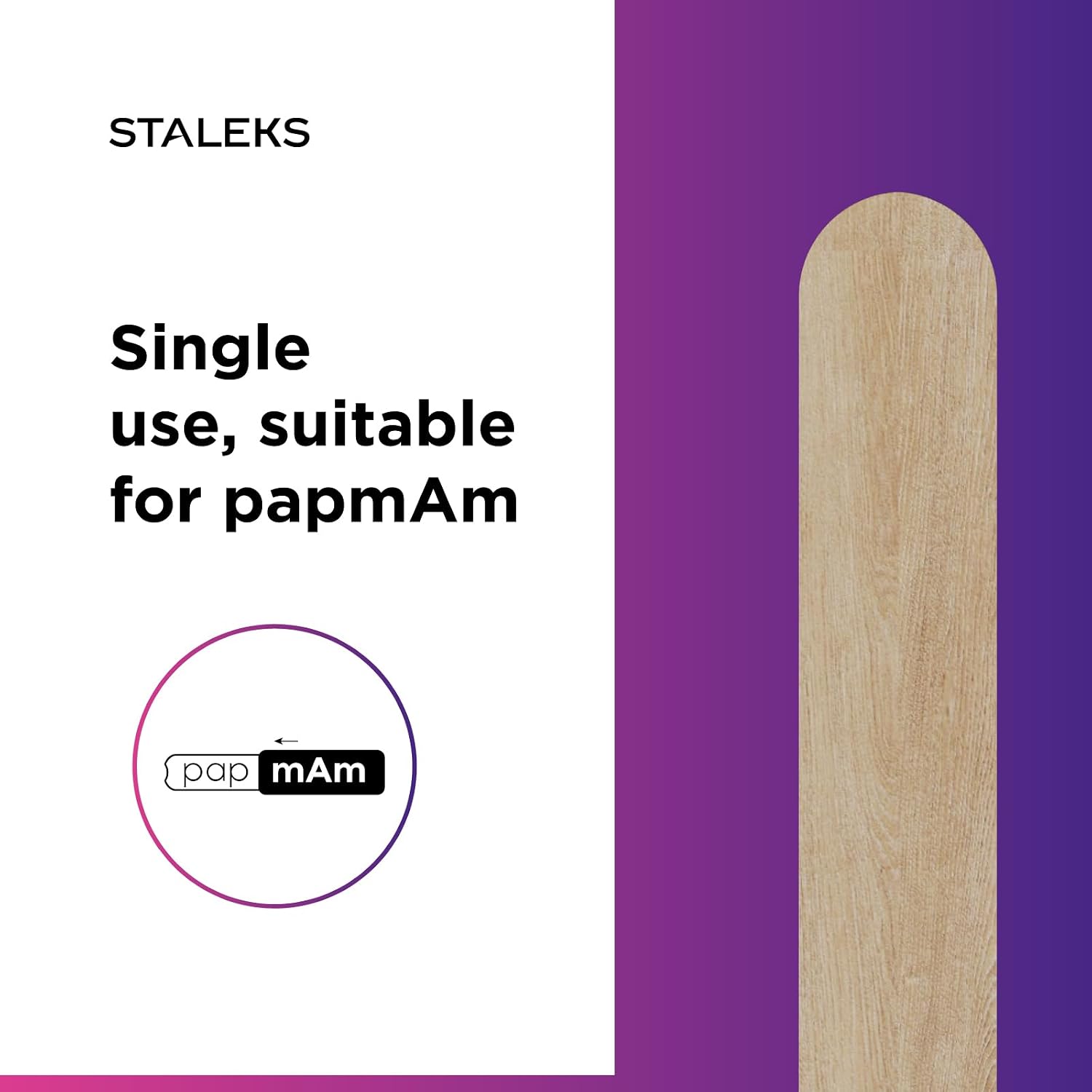 STALEKS PRO Expert — Manche en bois pour limes adhésives – Image 5