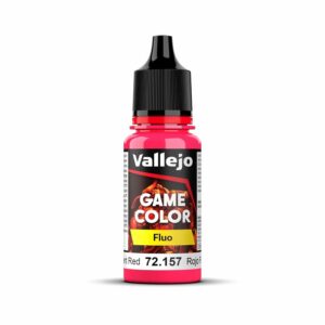 VALLEJO Game Color — Peinture fluo rouge 18 ml