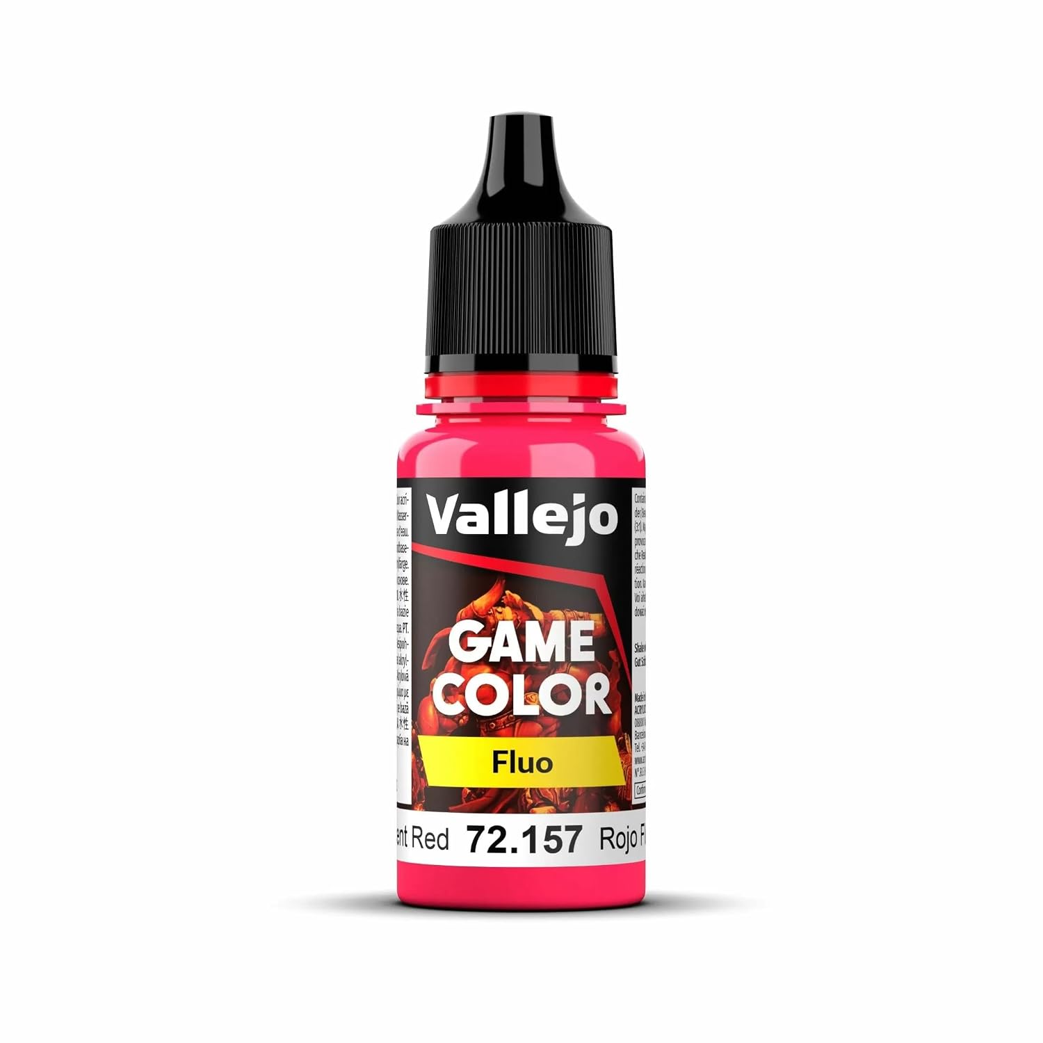 VALLEJO Game Color — Peinture fluo rouge 18 ml
