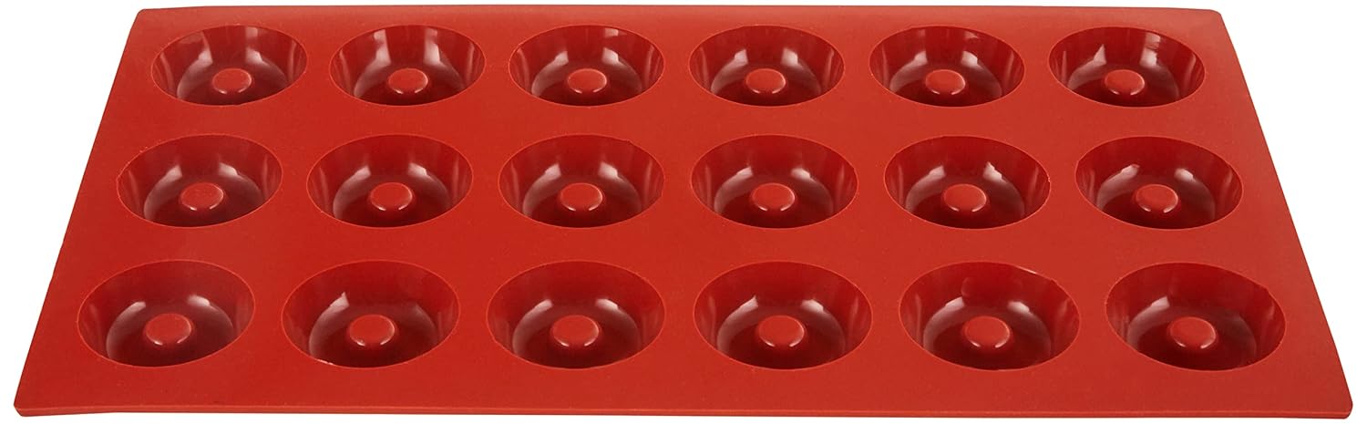 SILIKOMART SF010 — Moule en silicone savarin 18 cavités
