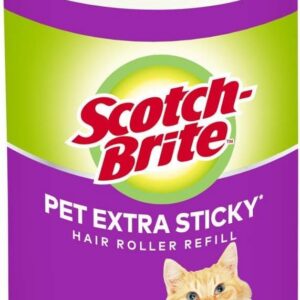 SCOTCH-BRITE Pet Extra Sticky — Recharge rouleau adhésif 48 feuilles
