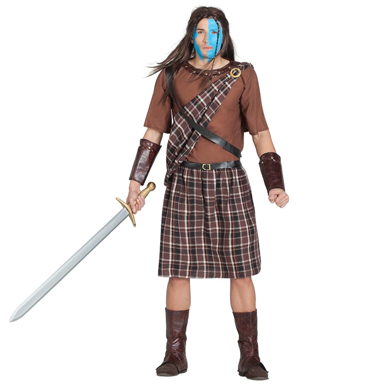 BOLAND — Costume Highlander adulte 8 pièces
