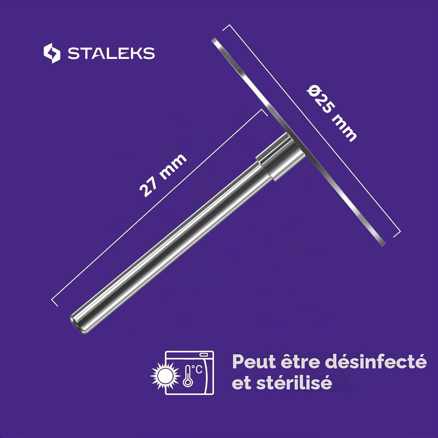 STALEKS Pododisc — Disque de pédicure 25 mm + 5 recharges 180 gr – Image 7