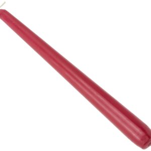 PAPSTAR — 50 chandelles bordeaux Ø 2,2 x 25 cm, 7 h