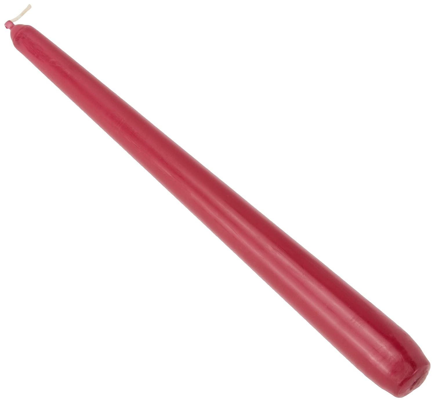 PAPSTAR — 50 chandelles bordeaux Ø 2,2 x 25 cm, 7 h