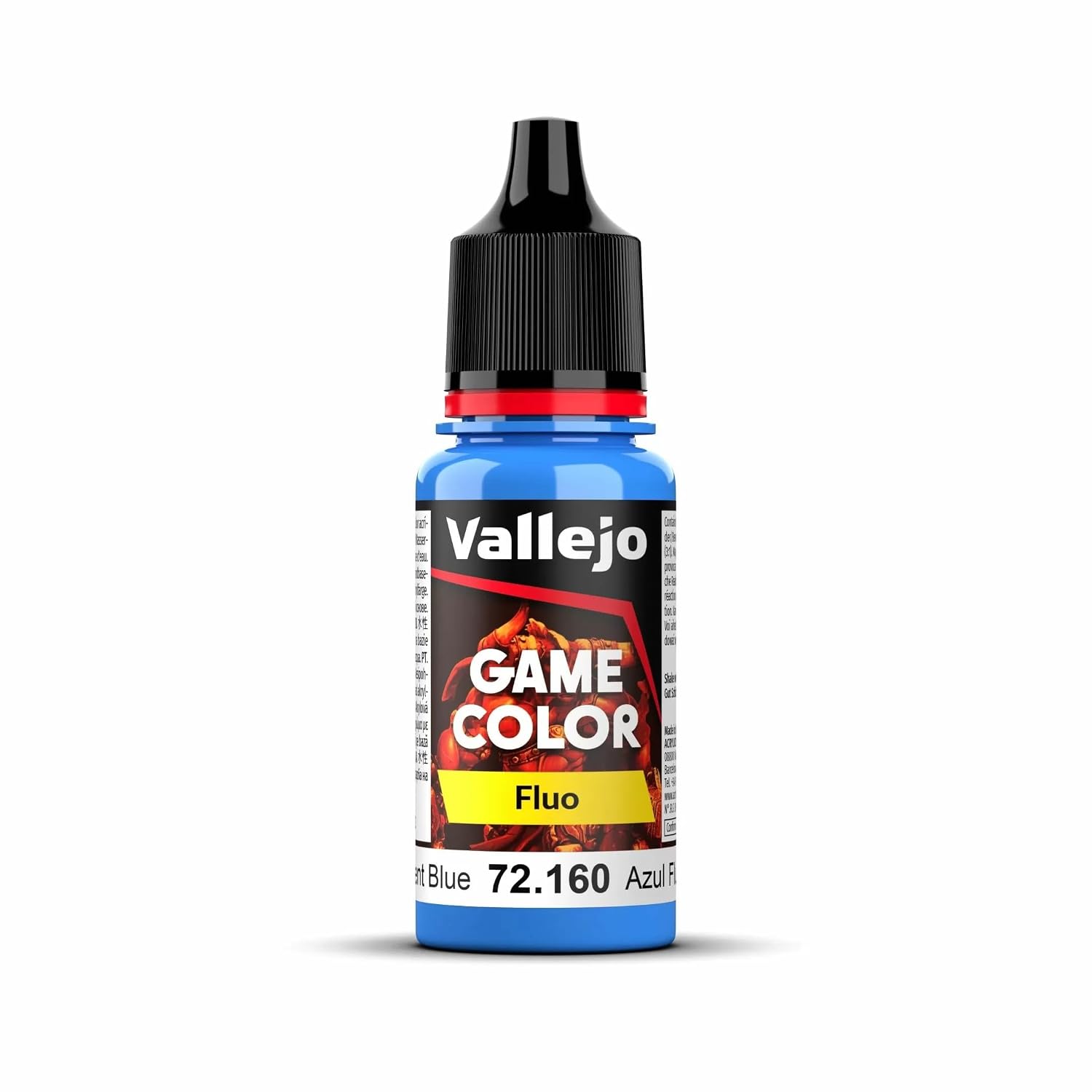 VALLEJO Game Color — Peinture fluo bleu 18 ml