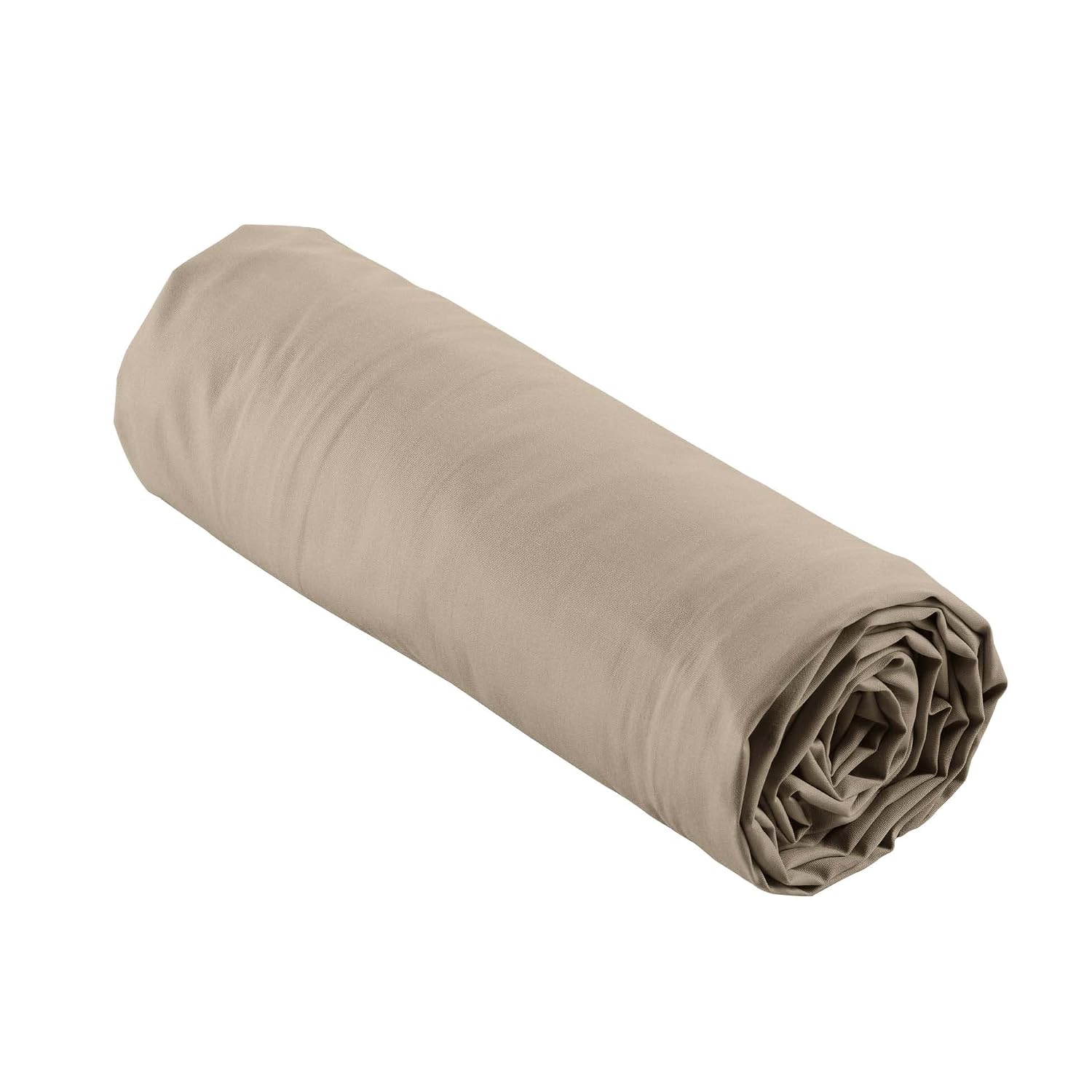 DOUCEUR D'INTÉRIEUR — Drap housse 90 x 190 cm percale sable