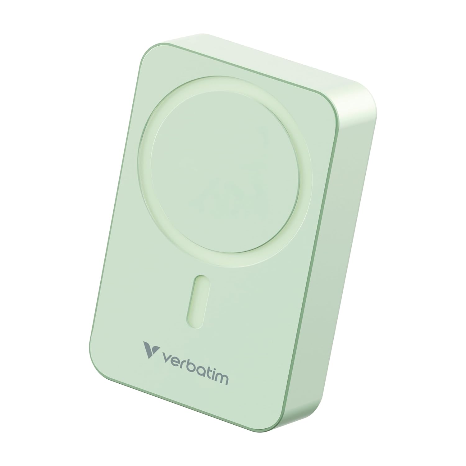 VERBATIM Charge 'n' Go Essentials — Batterie MagSafe 20 000 mAh 15 W verte